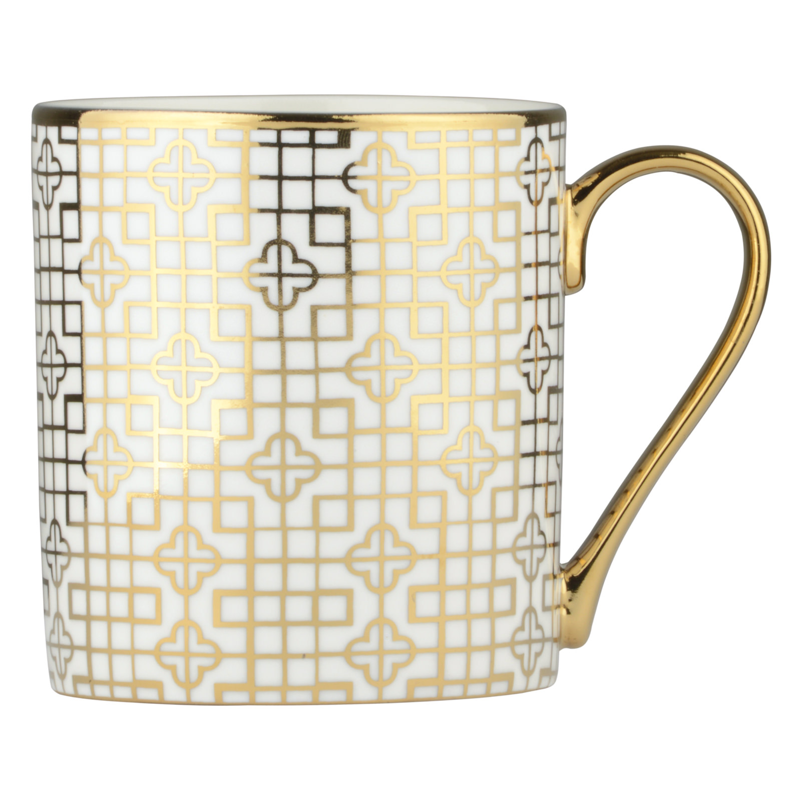 Art Deco Mug Gold