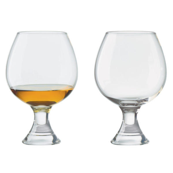 Set of 2 Manhattan Brandy Glasses