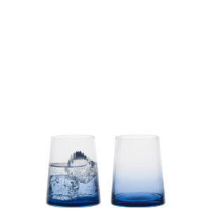 Set of 2 Empire Gin Glasses Blue