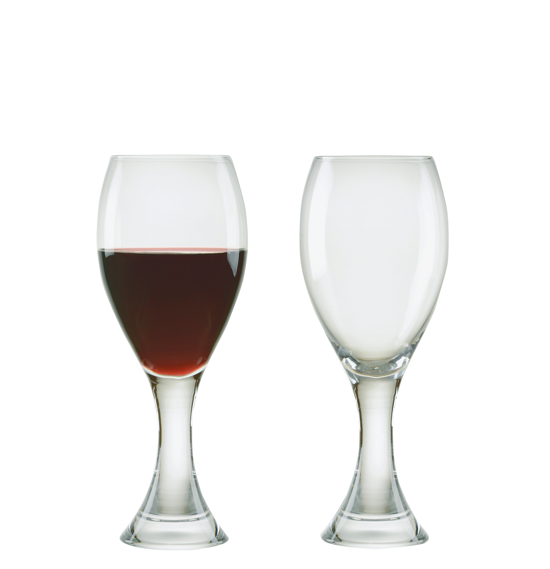 Set of 2 Manhattan Red Wine Glasses